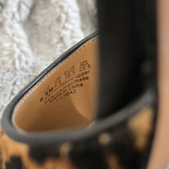 Leopard Print Women's Heels - Picture 3 of 6